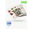 Салфетки бумажные трехслойные Новогоднее настроение 33x33см 20шт ND Play 309420 3
