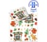 Салфетки бумажные трехслойные Новогоднее настроение 33x33см 20шт ND Play 309420 4