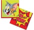Tom Jerry Салфетки бумажные трехслойные 2 33x33см 20шт ND Play 286139 1