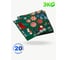 Салфетки бумажные трехслойные Рождественская сказка 33x33см 20шт ND Play 309406 3