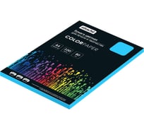 Бумага цветная Attache голубой интенсив, 80 г, А4, 100 л 1776500