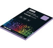Бумага цветная Attache фиолетовый пастель, 80г, А4, 100 л 1776499