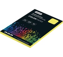 Бумага цветная Attache солнечно-желтый интенсив, 80г, А4, 100 л 1776502