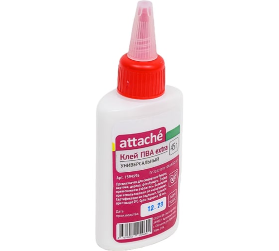 Клей Attache ПВА 45г extra 1594995