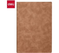Блокнот DELI А5, 96 листов, пудровый, в клетку, на сшивке, 210x143 мм 1741975