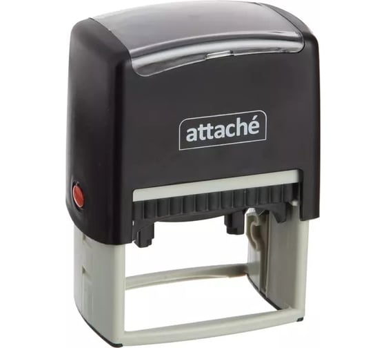 Штамп самонаборный Attache 8/10 страниц 60x40 с рамкой 1766854