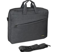 Сумка ExeGate Business ECC-045 Black, черная, полиэстер повышенной плотности 600D, 15.6 " 283435