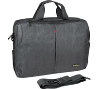Сумка ExeGate BusinessPro EСС-012 Black, water resistant, черная, водоотталкивающий полиэстер, 15.6 " 283433