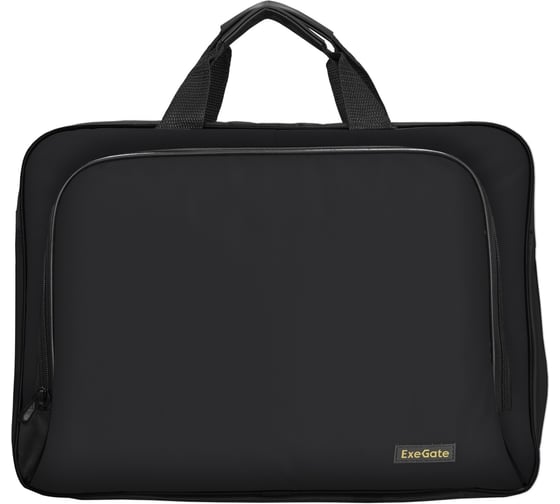 Сумка ExeGate Office F1596 Black, черная, полиэстер, для ноутбуков до 15.6 " 264611