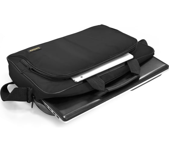 Сумка ExeGate Office F1596 Black, черная, полиэстер, для ноутбуков до 15.6 " 264611