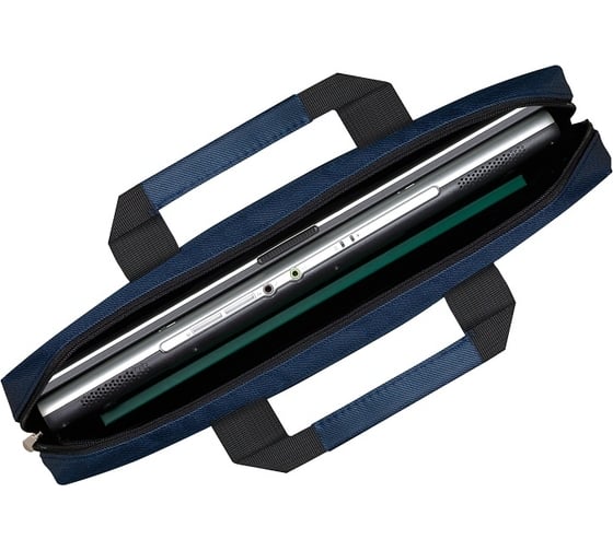 Сумка ExeGate Start S15 Deep Blue, темно-синяя, полиэстер, для ноутбуков до 15.6 " 205137