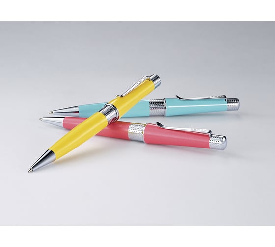 Шариковая ручка Cross Beverly - Aquatic Yellow Lacquer М AT0492-20