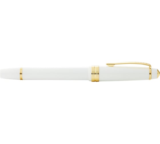 Ручка-роллер Cross Bailey - Light Polished White Resin and Gold Tone AT0745-10