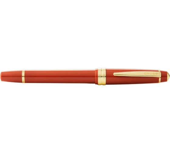 Ручка-роллер Cross Bailey - Light Polished Amber Resin and Gold Tone AT0745-13