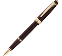 Перьевая ручка Cross Bailey - Light Polished Burgundy Resin and Gold Tone F AT0746-11FF