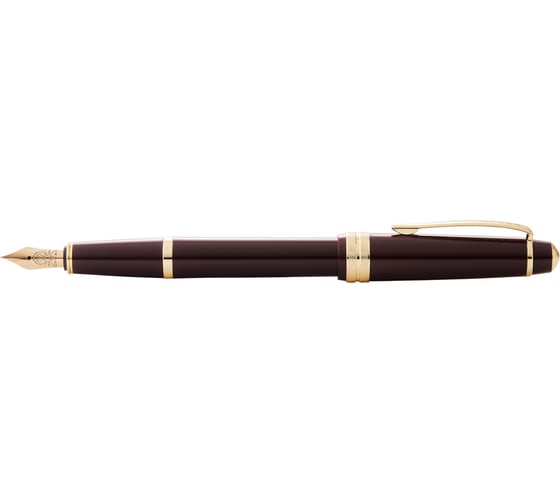 Перьевая ручка Cross Bailey - Light Polished Burgundy Resin and Gold Tone F AT0746-11FF