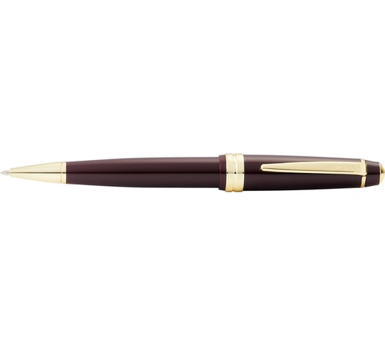 Шариковая ручка Cross Bailey - Light Polished Burgundy Resin and Gold Tone AT0742-11