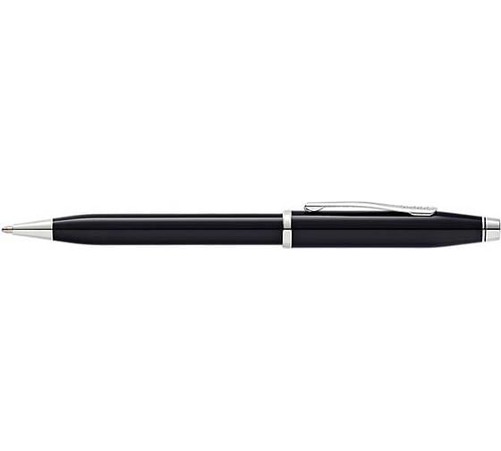 Шариковая ручка Cross Century II - Black lacquer M AT0082WG-102
