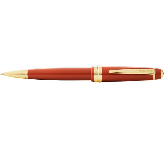 Шариковая ручка Cross Bailey - Light Polished Amber Resin and Gold Tone AT0742-13