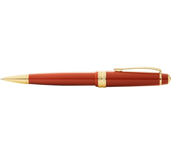 Шариковая ручка Cross Bailey - Light Polished Amber Resin and Gold Tone AT0742-13