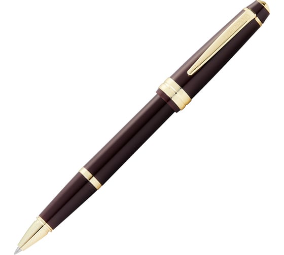 Ручка-роллер Cross Bailey - Light Polished Burgundy Resin and Gold Tone AT0745-11