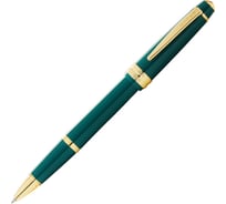 Ручка-роллер Cross Bailey - Light Polished Green Resin and Gold Tone AT0745-12