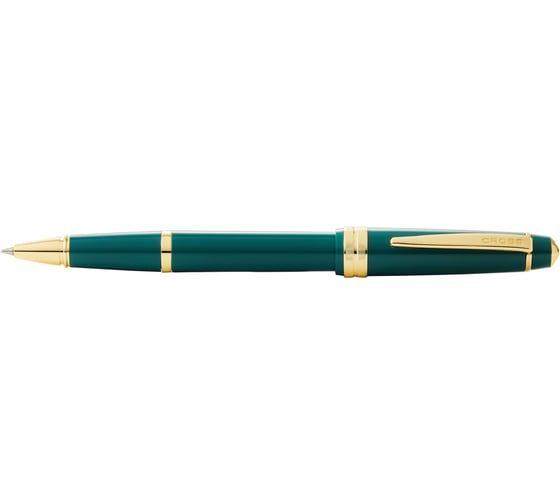 Ручка-роллер Cross Bailey - Light Polished Green Resin and Gold Tone AT0745-12