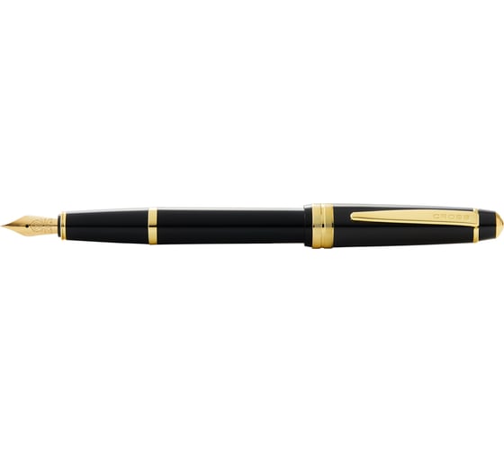 Перьевая ручка Cross Bailey - Ligh Polished Black Resin and Gold Tone F AT0746-9FF