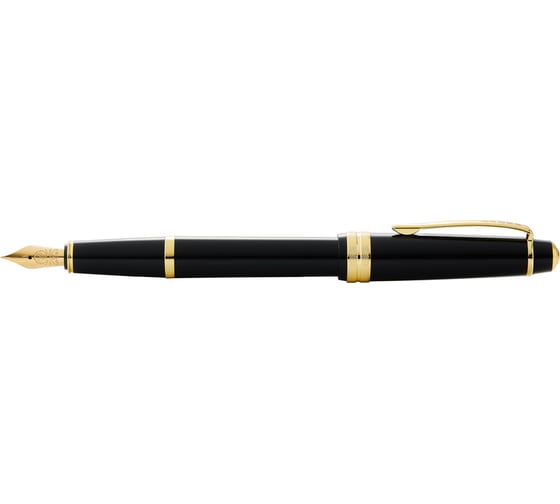 Перьевая ручка Cross Bailey - Ligh Polished Black Resin and Gold Tone F AT0746-9FF