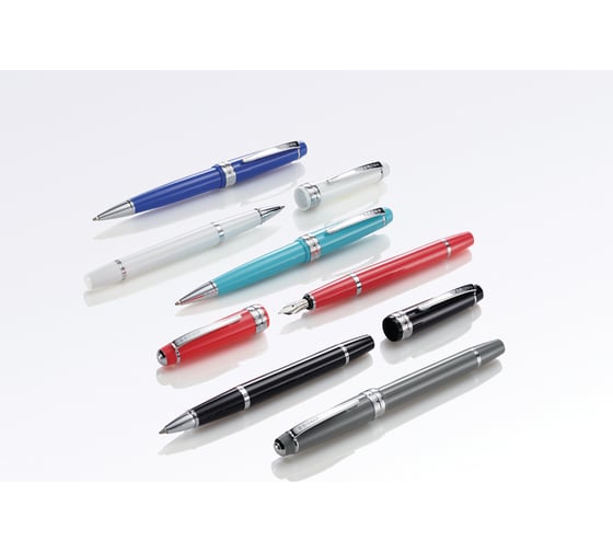 Шариковая ручка Cross Bailey Light - Black Chrome F AT0742-1