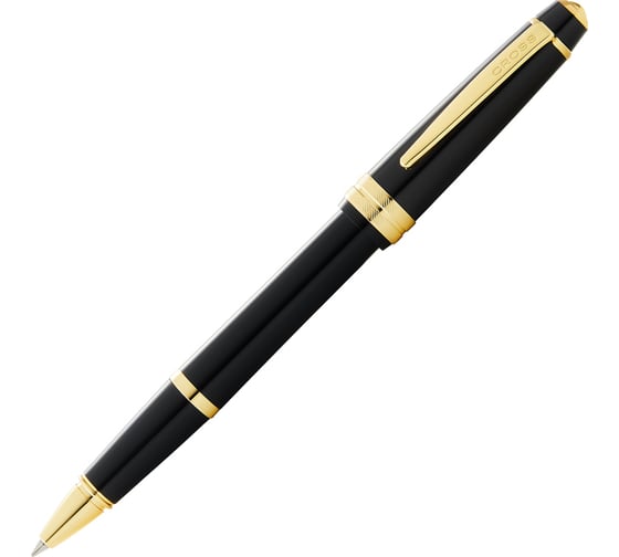 Ручка-роллер Cross Bailey - Light Polished Black Resin and Gold Tone AT0745-9 1