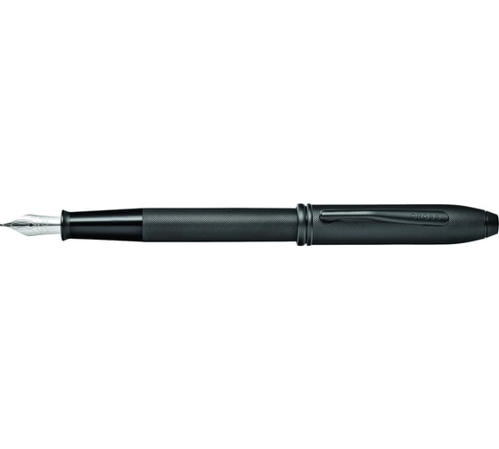 Перьевая ручка Cross Townsend - Black Micro Knurl M AT0046-62MS