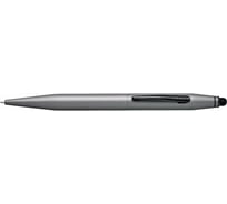 Шариковая ручка Cross Tech2 - Titanium Grey со стилусом, M, BL AT0652-14