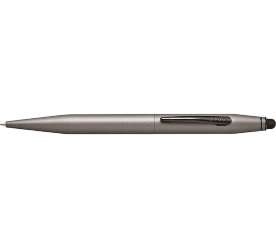 Шариковая ручка Cross Tech2 - Titanium Grey со стилусом, M, BL AT0652-14