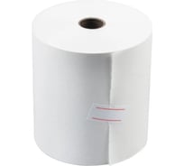 Чековая лента Staff 80 мм, диаметр 66 мм, длина 60 м, втулка 12 мм 6 шт 880958