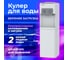 Кулер для воды SONNEN Fsc-02ac, напольный, нагрев/охлаждение компрессор, шкаф, 2 крана, белый 455420 9