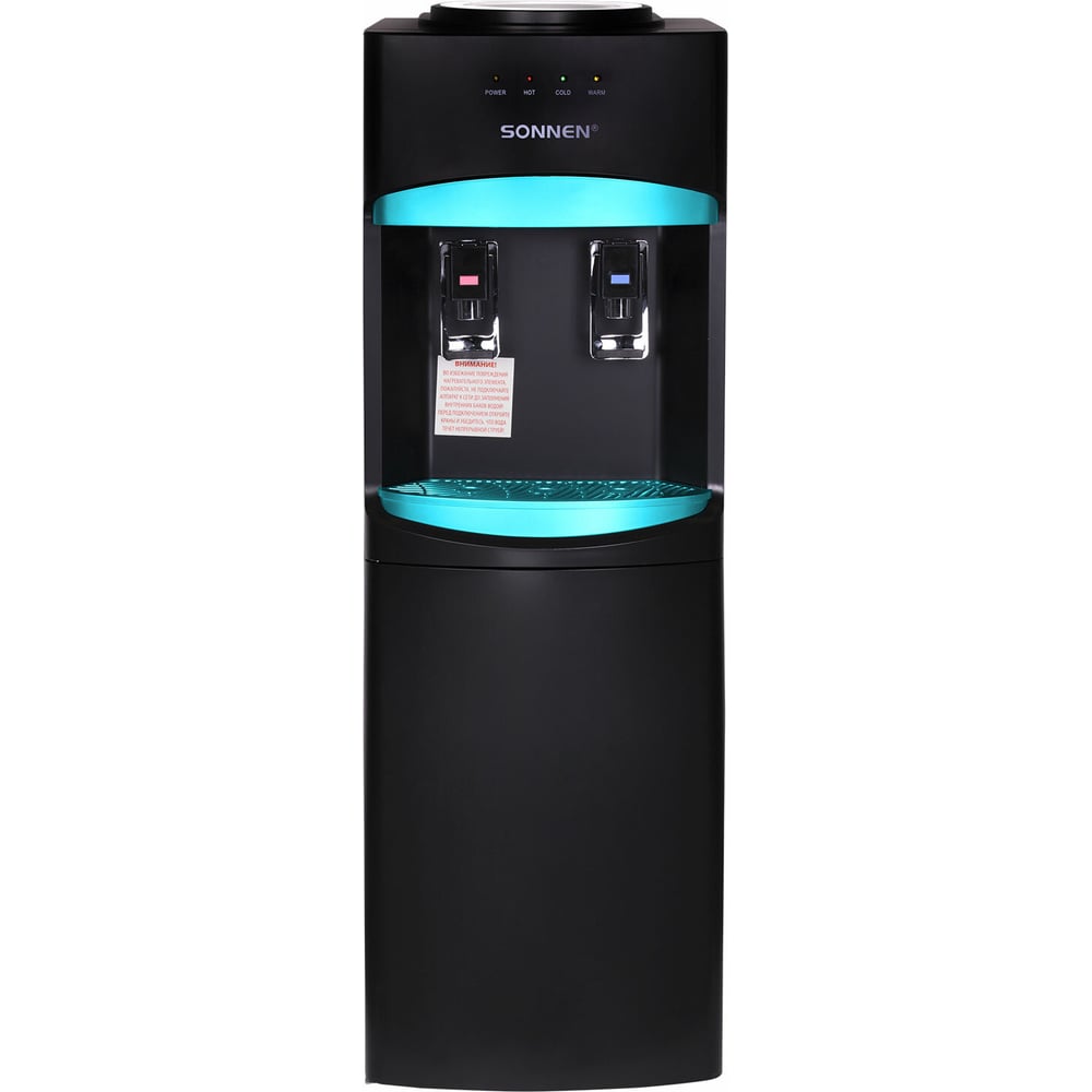 Кулер для воды SONNEN Fsc-02w Turbo напольный, турбонагрев/охлаждение ...