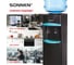 Кулер для воды SONNEN Fsc-02w Turbo напольный, турбонагрев/охлаждение компрессорное, шкаф, 2 крана, черный 456171 9