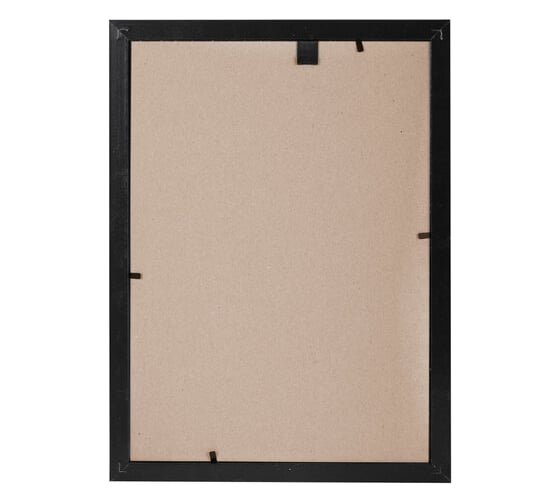 Рамка Staff 21x30 см небьющаяся, комплект 3 шт, багет 17 мм МДФ, Carven, черная 391324