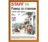 Рамка Staff 21x30 см со стеклом, багет 17 мм, дерево, Classic, цвет янтарь 391362 1