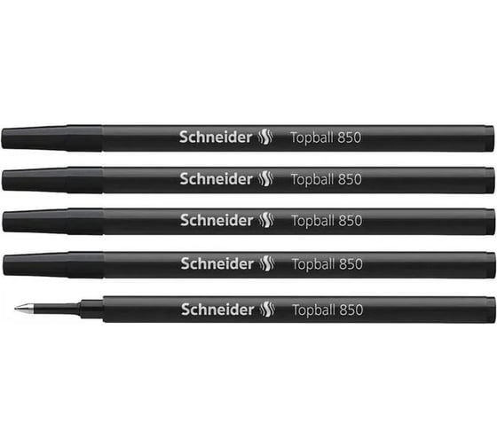 Стержень для роллера Schneider Topball 850 черный, 110 мм, 0,5 мм 8501