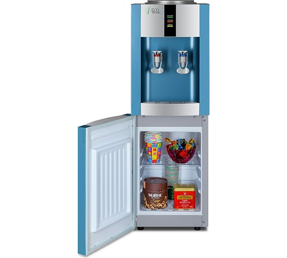 Напольный кулер ECOTRONIC H1-LCE со шкафчиком, электронное охлаждение 1539