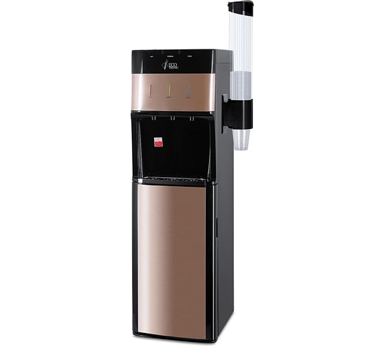 Напольный кулер ECOTRONIC M30-LXE Black+gold с нижней загрузкой, электронное охлаждение 11294
