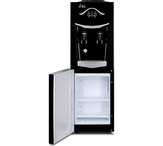 Напольный кулер ECOTRONIC K21-LF Black-silver c холодильником 11557