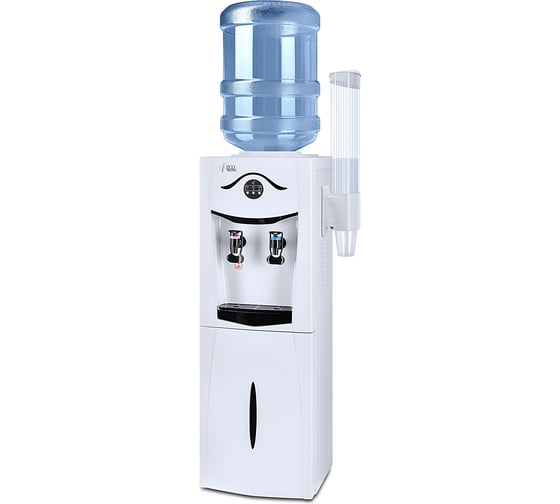 Напольный кулер ECOTRONIC K21-LF White-black c холодильником 11556