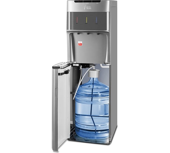 Напольный кулер ECOTRONIC M30-LXE Silver с нижней загрузкой 7270