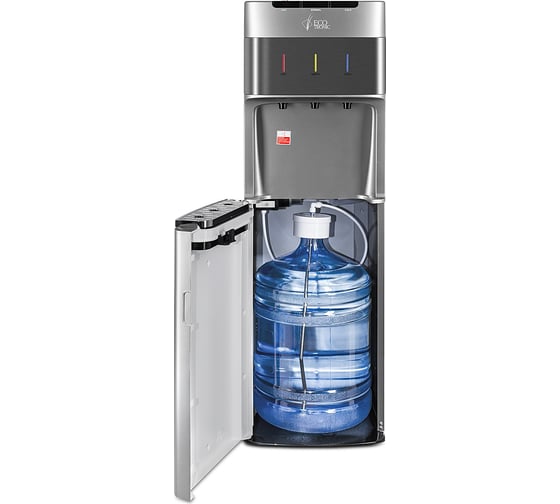 Напольный кулер ECOTRONIC M30-LXE Silver с нижней загрузкой 7270