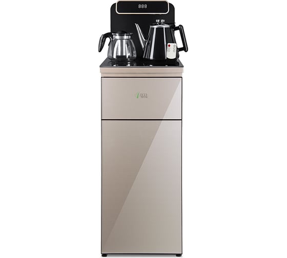 Кулер с чайным столиком ECOTRONIC TB10-LNR Gold с пультом ДУ, без охлаждения 11737