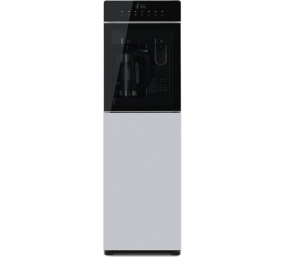 Напольный кулер ECOTRONIC M15-LXKEM silver с чайником, электронное охлаждение 7289