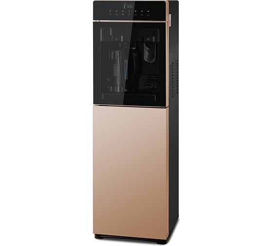 Напольный кулер ECOTRONIC M15-LXKEM Gold с чайником, электронное охлаждение 7290 1
